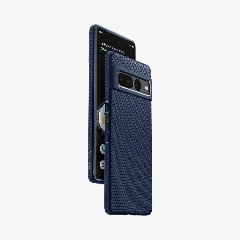 Spigen Liquid Air Pixel 7 Pro Case Navy Blue | GHXV-86302