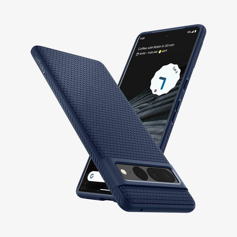 Spigen Liquid Air Pixel 7 Pro Case Navy Blue | GHXV-86302