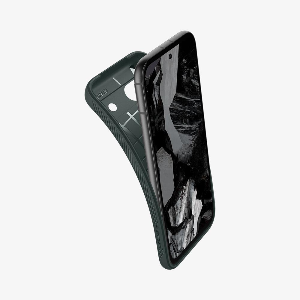 Spigen Liquid Air Pixel 8A Case Abyss Green | GTJV-35968