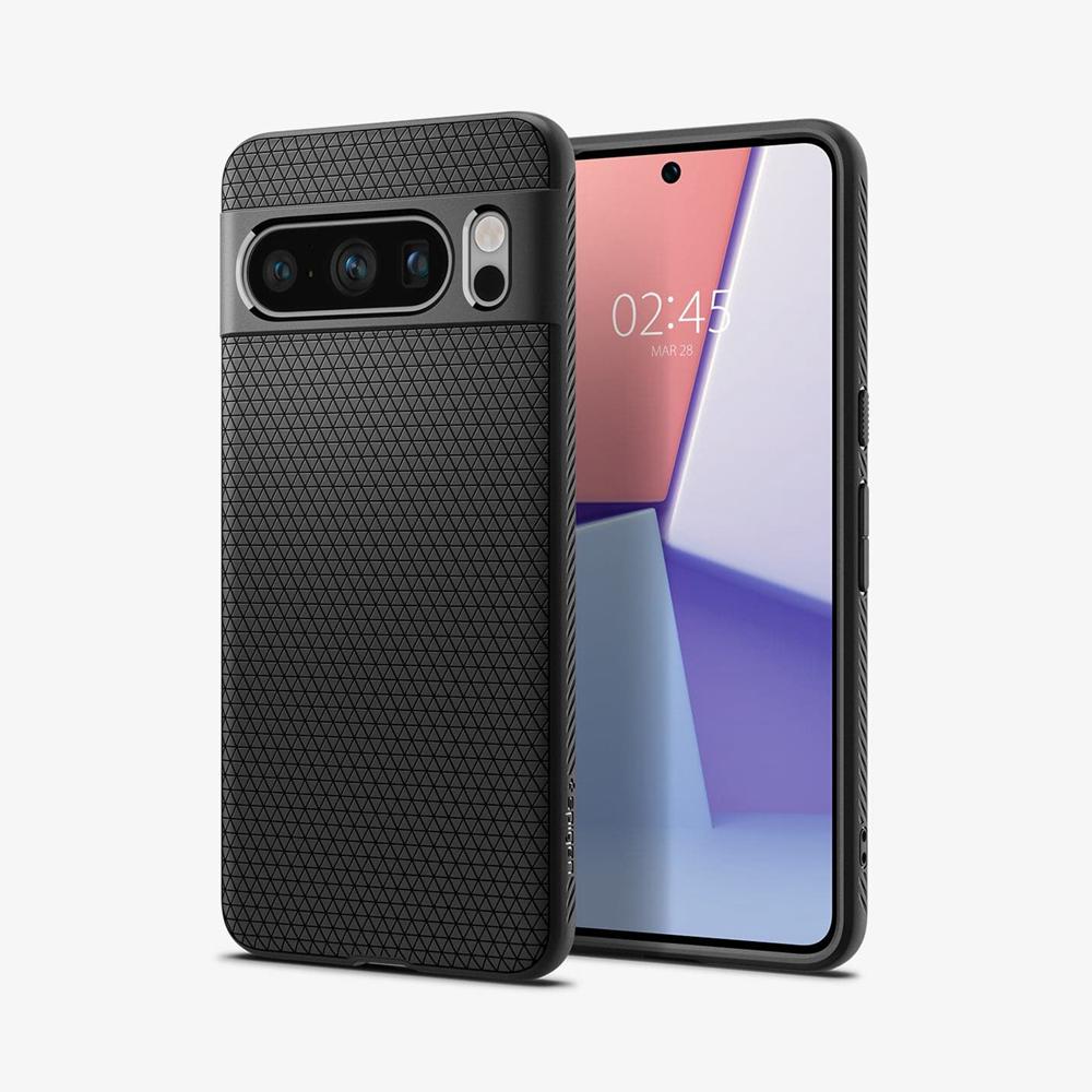 Spigen Liquid Air Pixel 8 Pro Case Matte Black | XVCA-15947