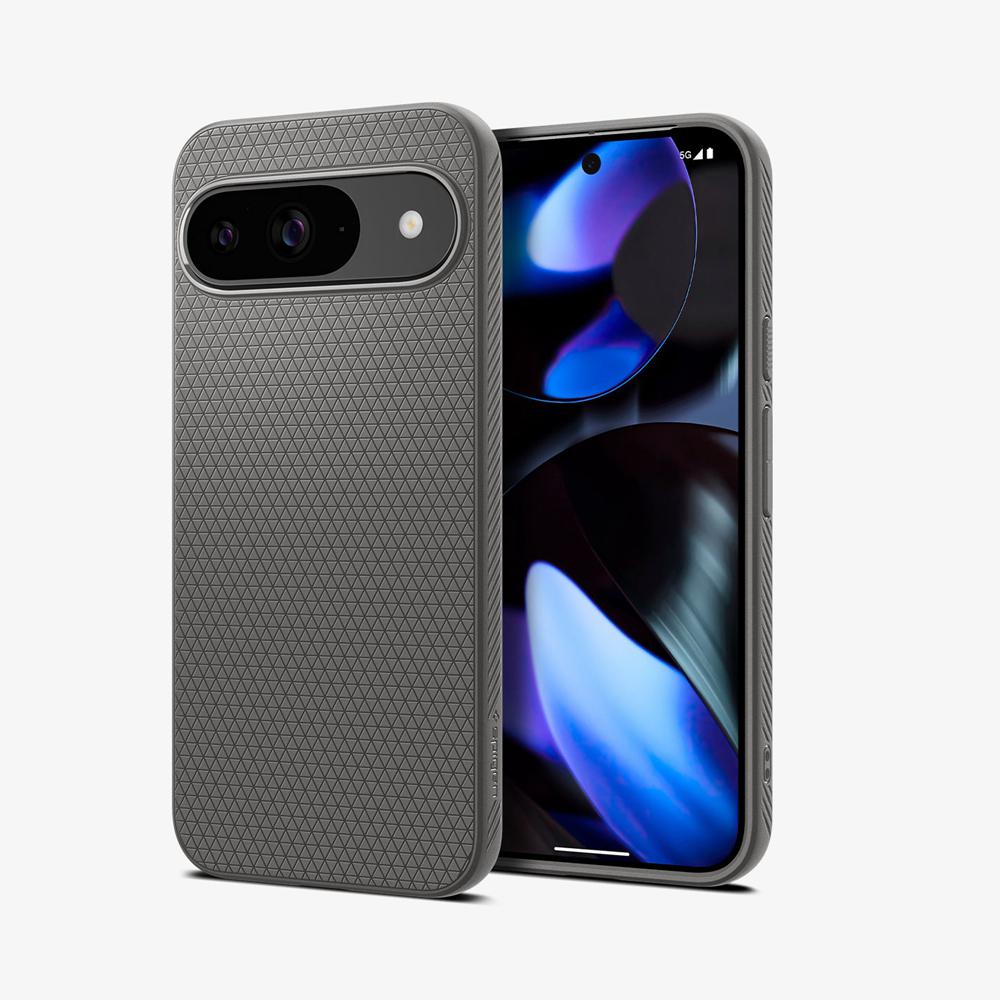 Spigen Liquid Air Pixel 9 Case Marble Gray | PTFL-41239