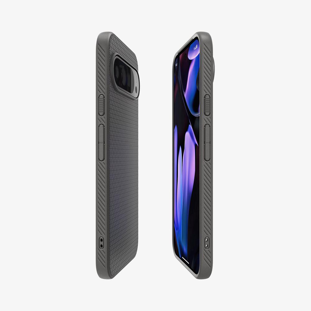 Spigen Liquid Air Pixel 9 Case Marble Gray | PTFL-41239