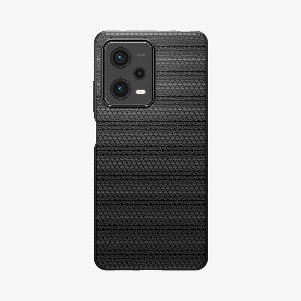 Spigen Liquid Air Poco X5 Pro 5G Case Matte Black | GFNK-29601