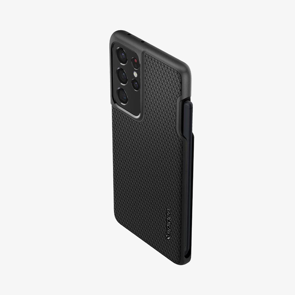 Spigen Liquid Air Pro Galaxy S21 Ultra Case Matte Black | LFRK-98561