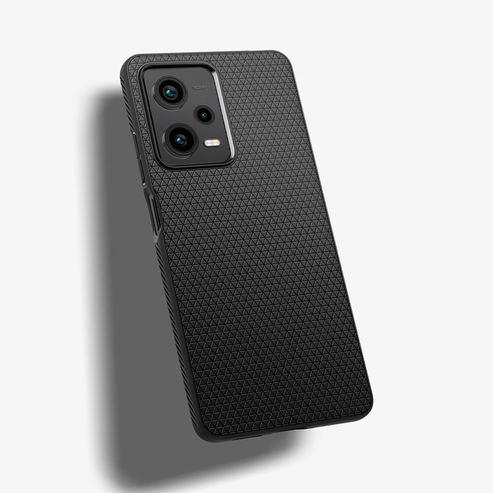 Spigen Liquid Air Redmi Note 12 Pro Case Matte Black | NMWY-91085