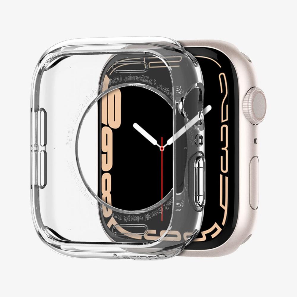 Spigen Liquid Crystal Apple Watch (45Mm) Case Crystal Clear | GLNO-43857