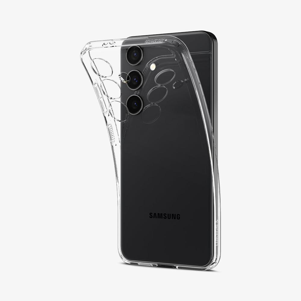 Spigen Liquid Crystal Galaxy S24 Plus Case Crystal Clear | VYAH-80317