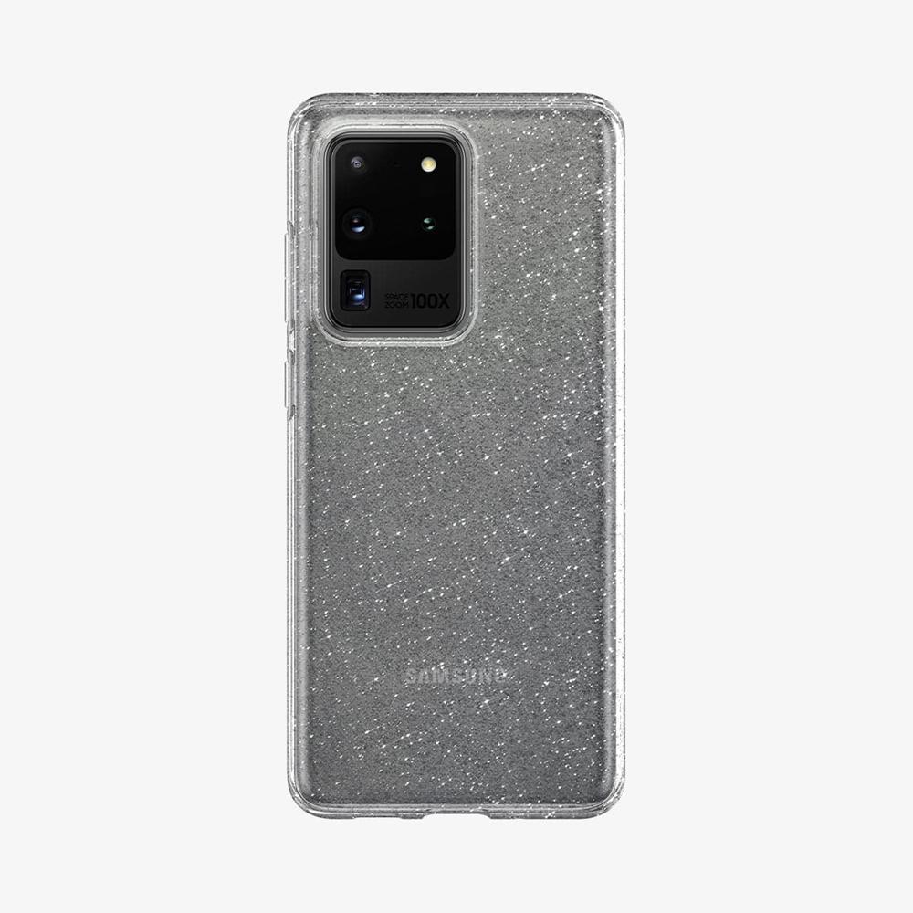 Spigen Liquid Crystal Glitter Galaxy S20 Ultra Case Crystal Quartz Grey | QSTG-37845