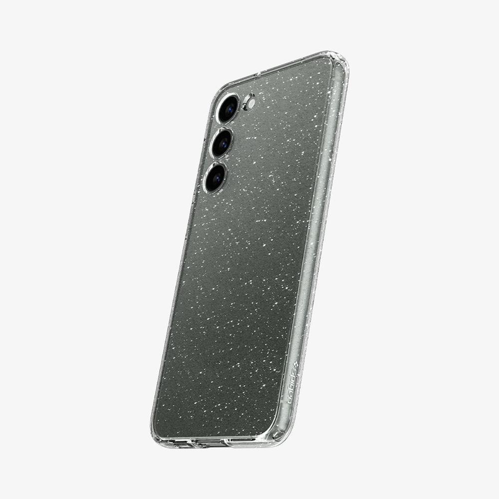 Spigen Liquid Crystal Glitter Galaxy S23 Plus Case Crystal Quartz Grey | YDAH-75214