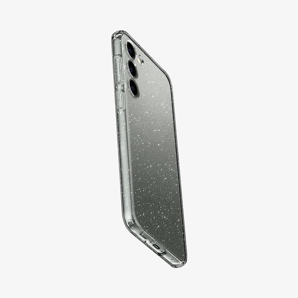 Spigen Liquid Crystal Glitter Galaxy S23 Plus Case Crystal Quartz Grey | YDAH-75214