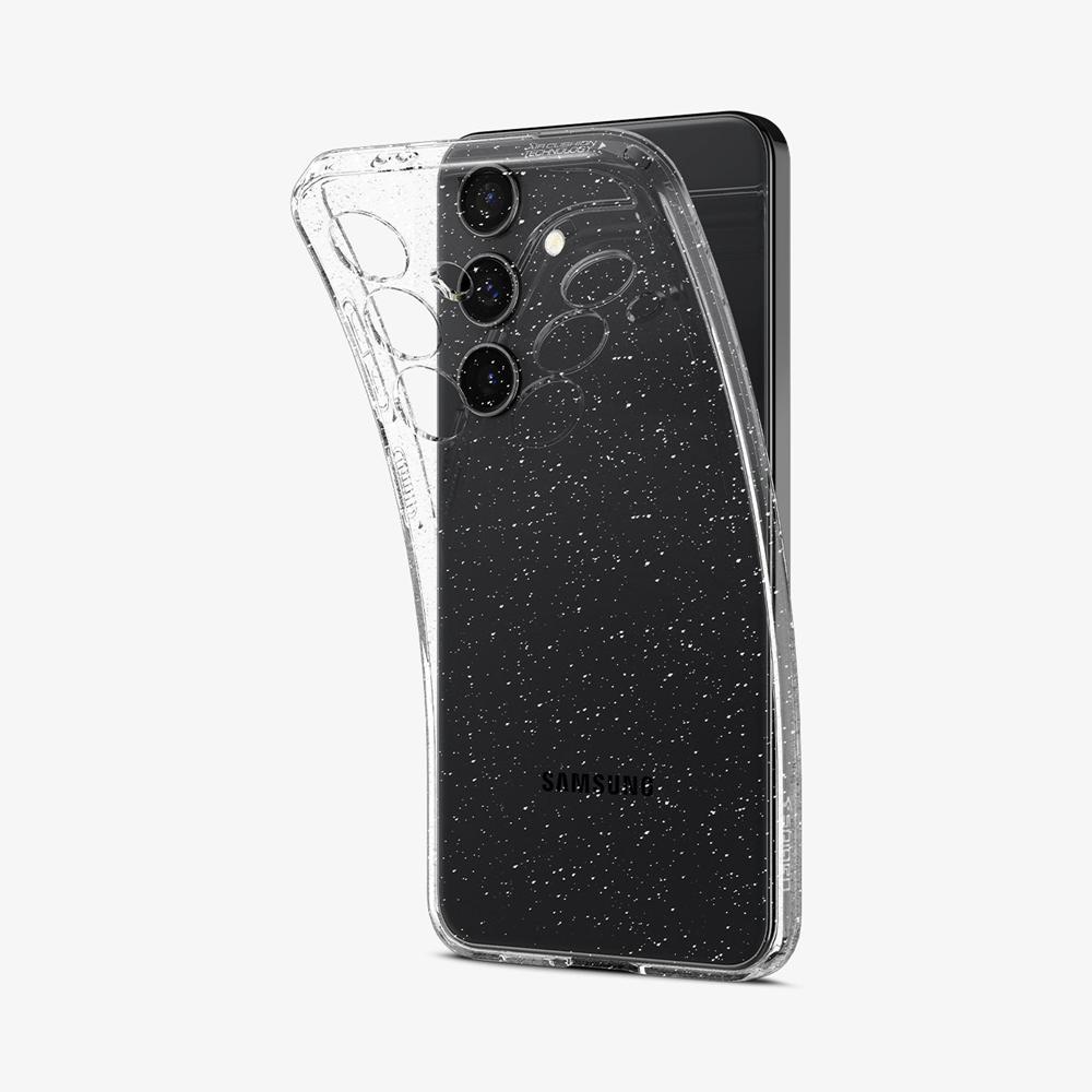 Spigen Liquid Crystal Glitter Galaxy S24 Plus Case Crystal Quartz Grey | ISHJ-56319