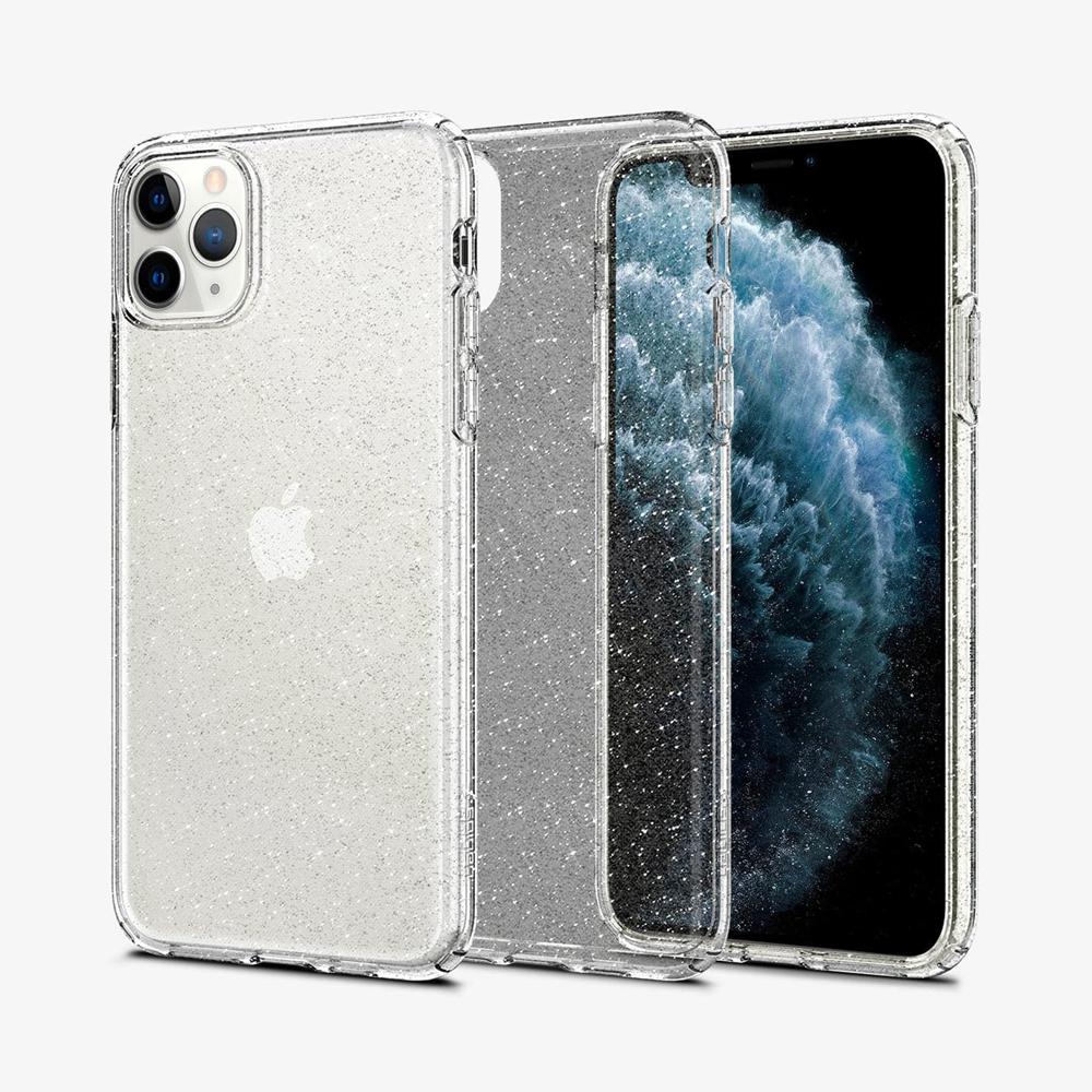 Spigen Liquid Crystal Glitter Iphone 11 Pro Max Case Crystal Quartz Grey | WBON-07612