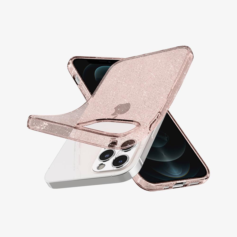 Spigen Liquid Crystal Glitter Iphone 12 Pro Max Case Rose Quartz | CBGJ-36805