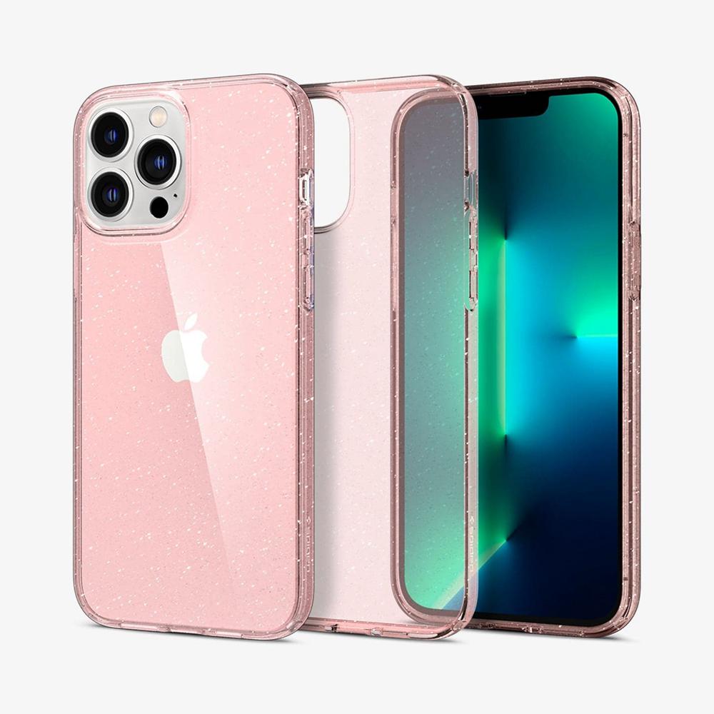 Spigen Liquid Crystal Glitter Iphone 13 Pro Max Case Rose Quartz | LTSG-57896