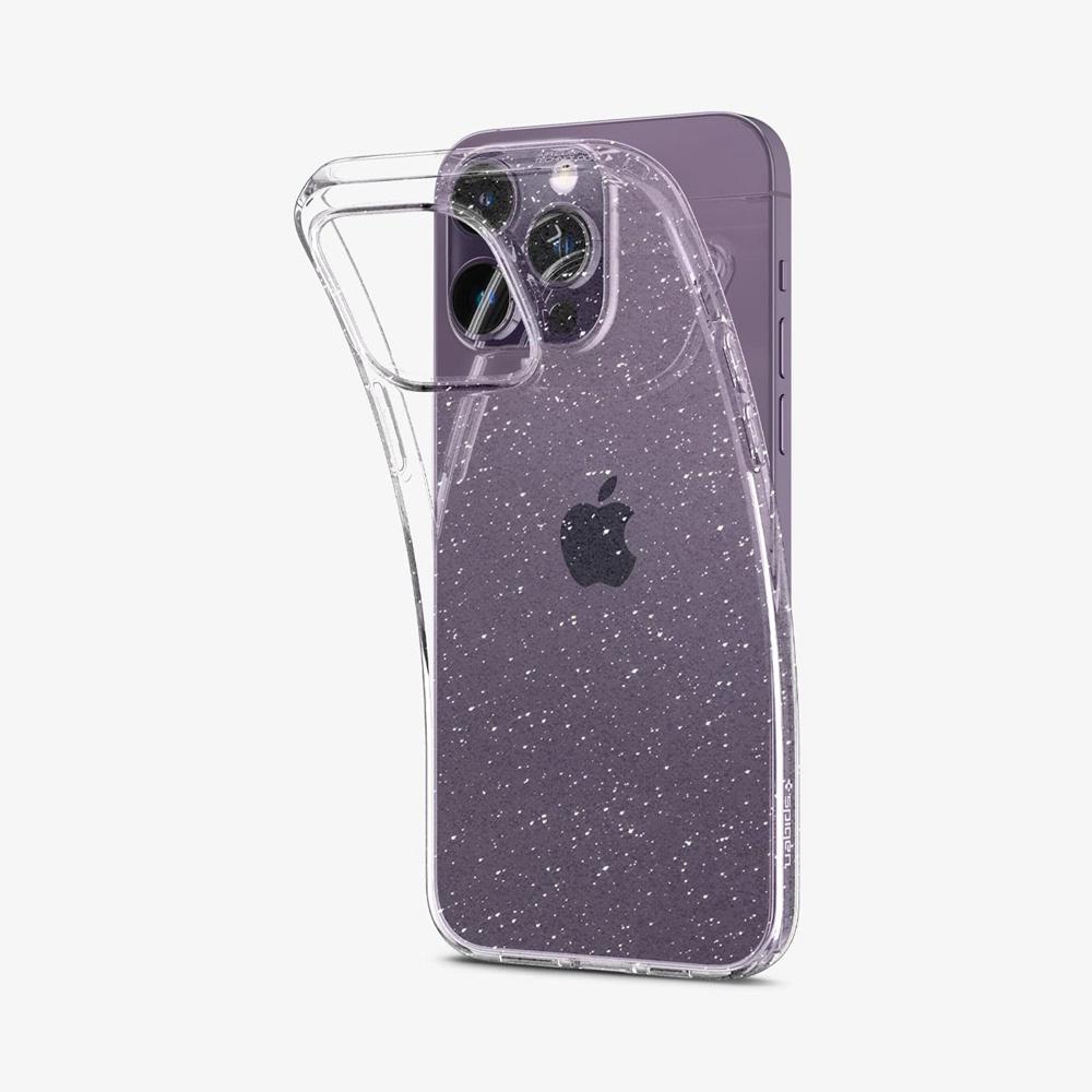 Spigen Liquid Crystal Glitter Iphone 14 Pro Max Case Crystal Quartz Grey | HWGZ-46932