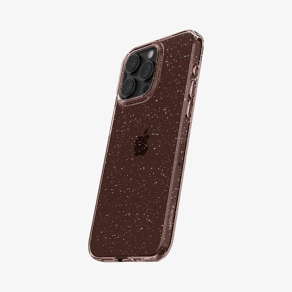 Spigen Liquid Crystal Glitter Iphone 15 Pro Max Case Rose Quartz | WUXP-70284