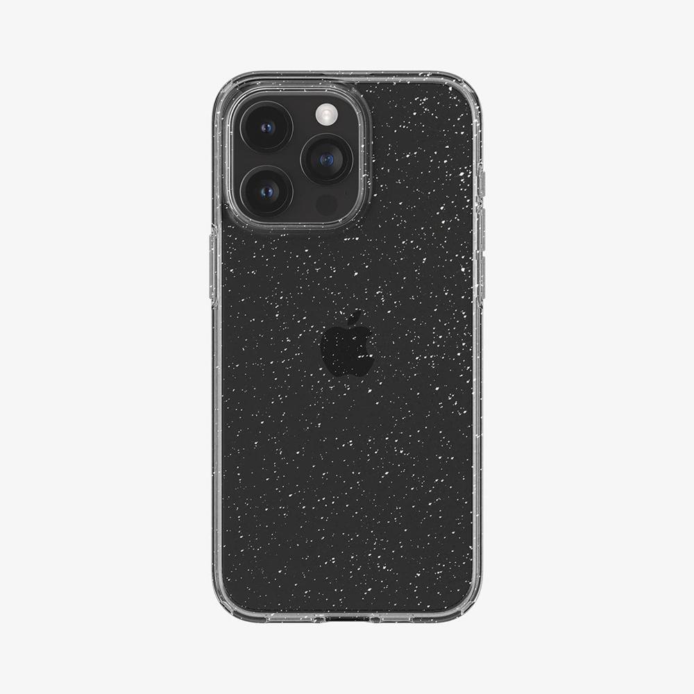 Spigen Liquid Crystal Glitter Iphone 15 Pro Max Case Crystal Quartz Grey | XYMS-16034