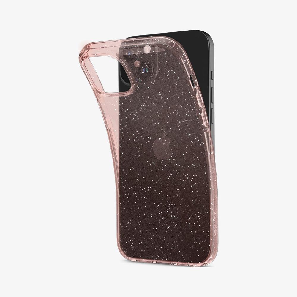 Spigen Liquid Crystal Glitter Iphone 15 Plus Case Rose Quartz | YUZF-82105