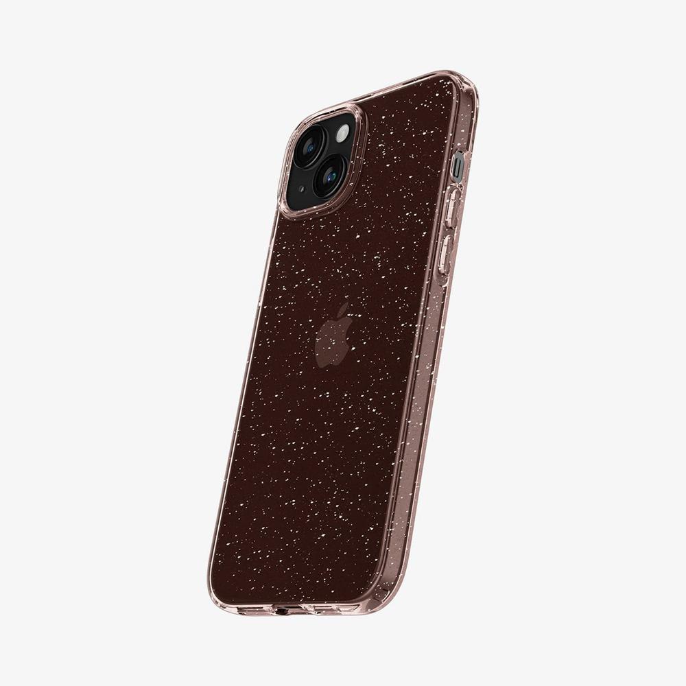 Spigen Liquid Crystal Glitter Iphone 15 Plus Case Rose Quartz | YUZF-82105