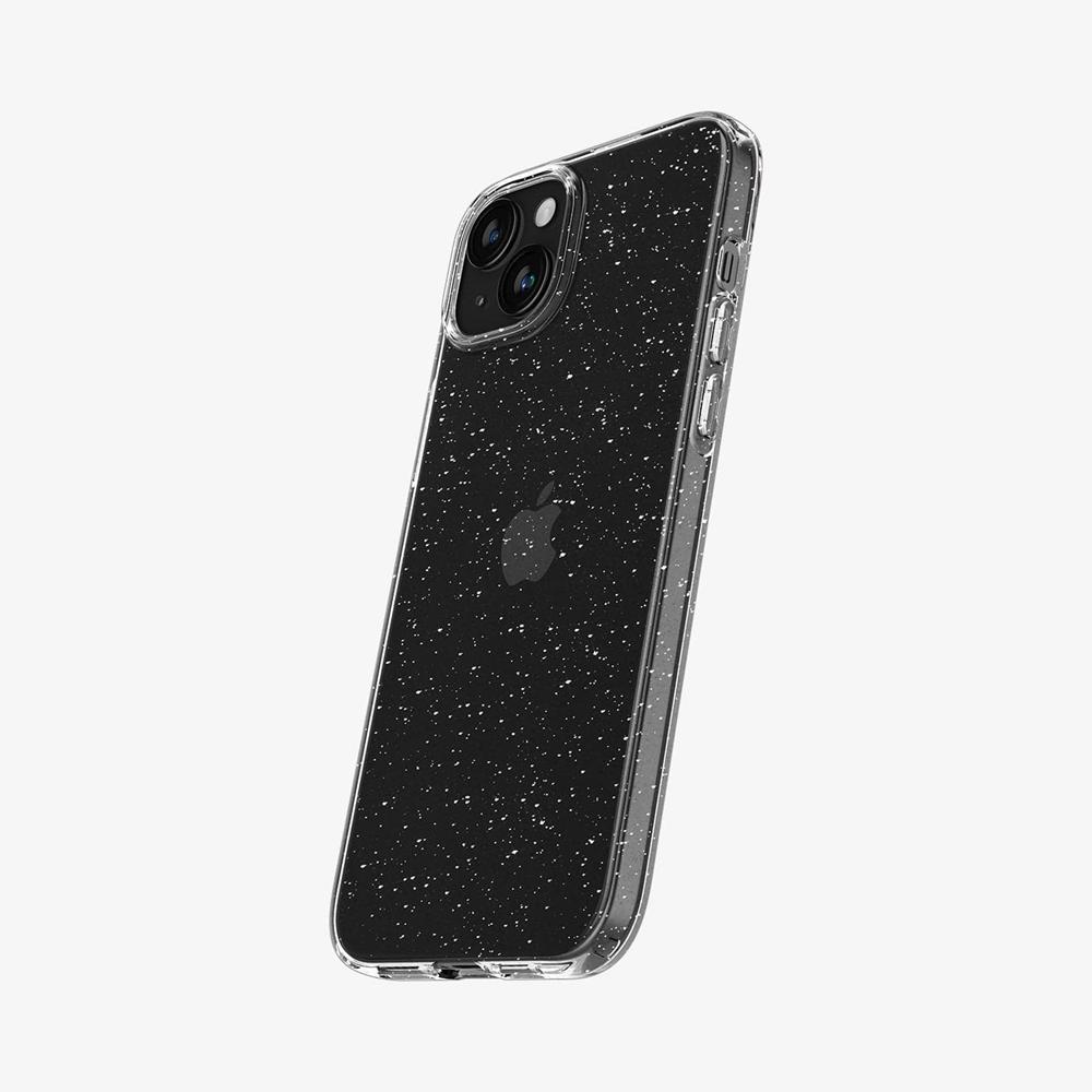 Spigen Liquid Crystal Glitter Iphone 15 Plus Case Crystal Quartz Grey | JYUI-28361