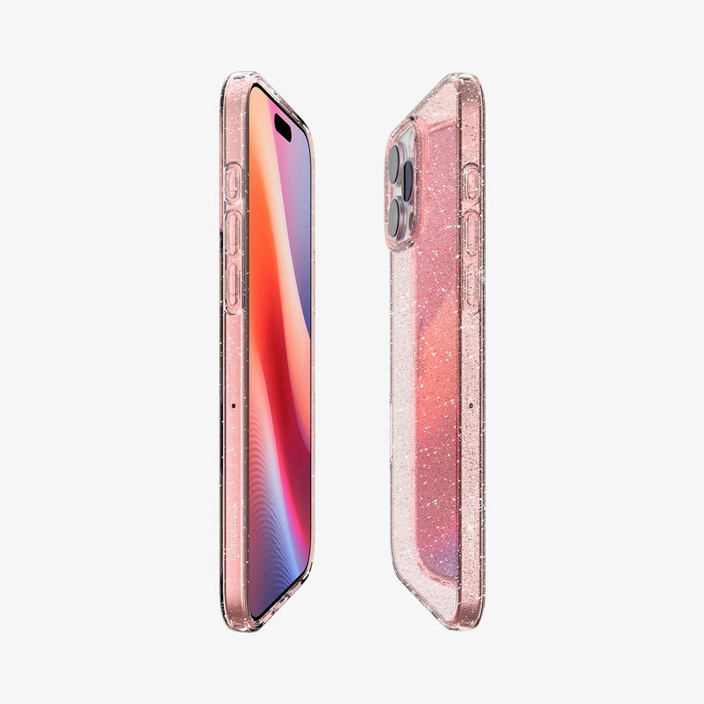 Spigen Liquid Crystal Glitter Iphone 16 Pro Case Rose Quartz | ZXIB-28109