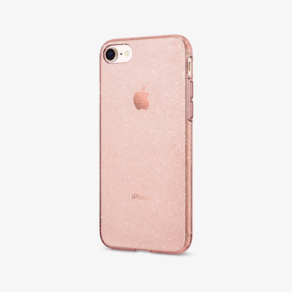 Spigen Liquid Crystal Glitter Iphone Se (3Rd Gen) Case Rose Quartz | JPFC-68924