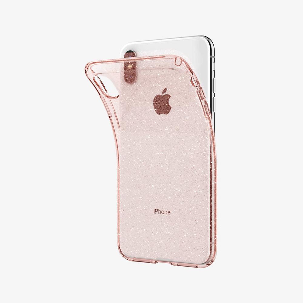 Spigen Liquid Crystal Glitter Iphone Xs Max Case Rose Quartz | AXYW-95372