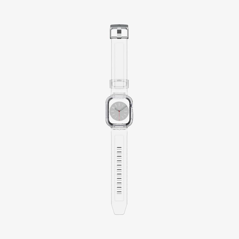 Spigen Liquid Crystal Pro Apple Watch (45Mm) Case + Band Crystal Clear | MCBQ-37602