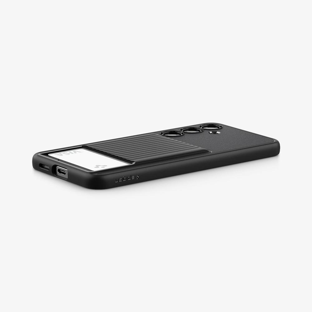 Spigen Liquid Slot Galaxy S24 Case Matte Black | AEGH-36245