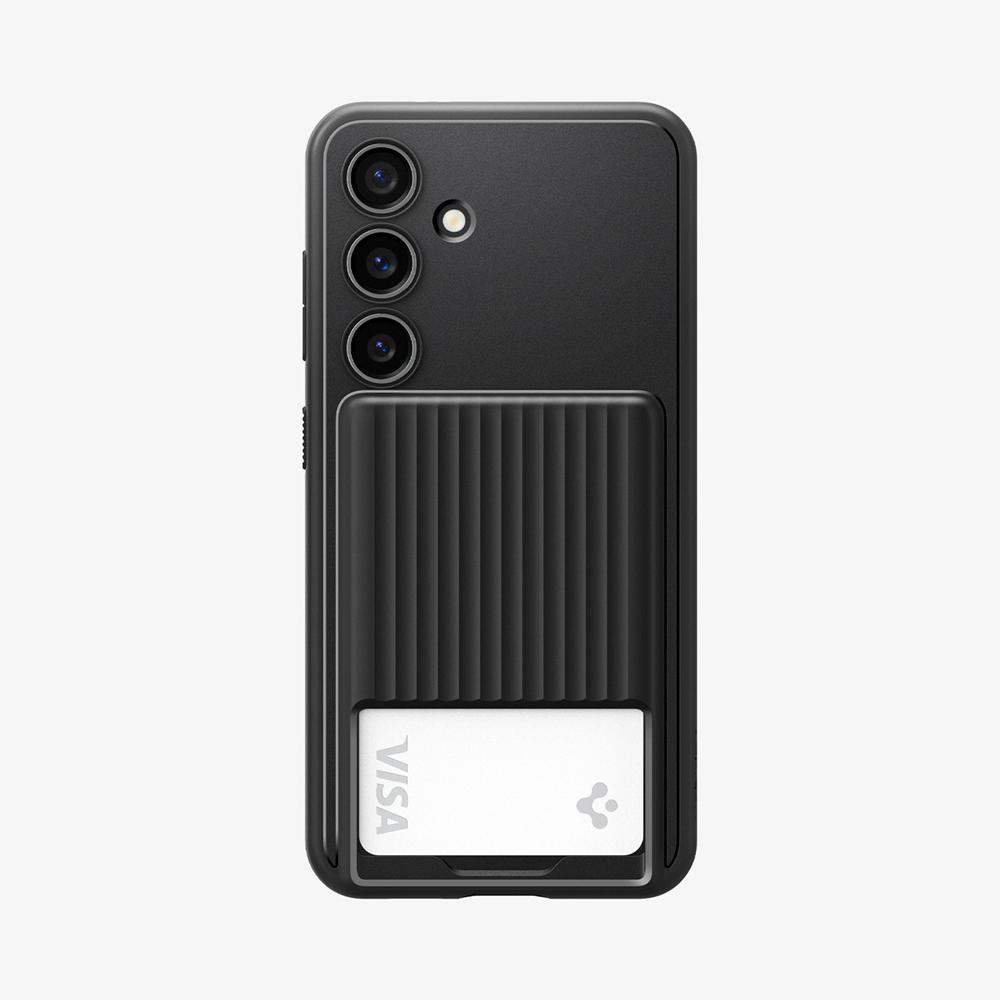 Spigen Liquid Slot Galaxy S24 Case Matte Black | AEGH-36245