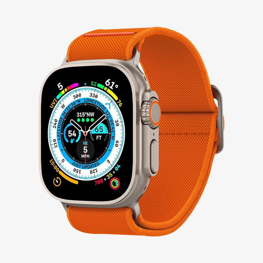 Spigen Lite Fit Ultra Apple Watch 10 (46Mm) Band Orange | AUCN-40197