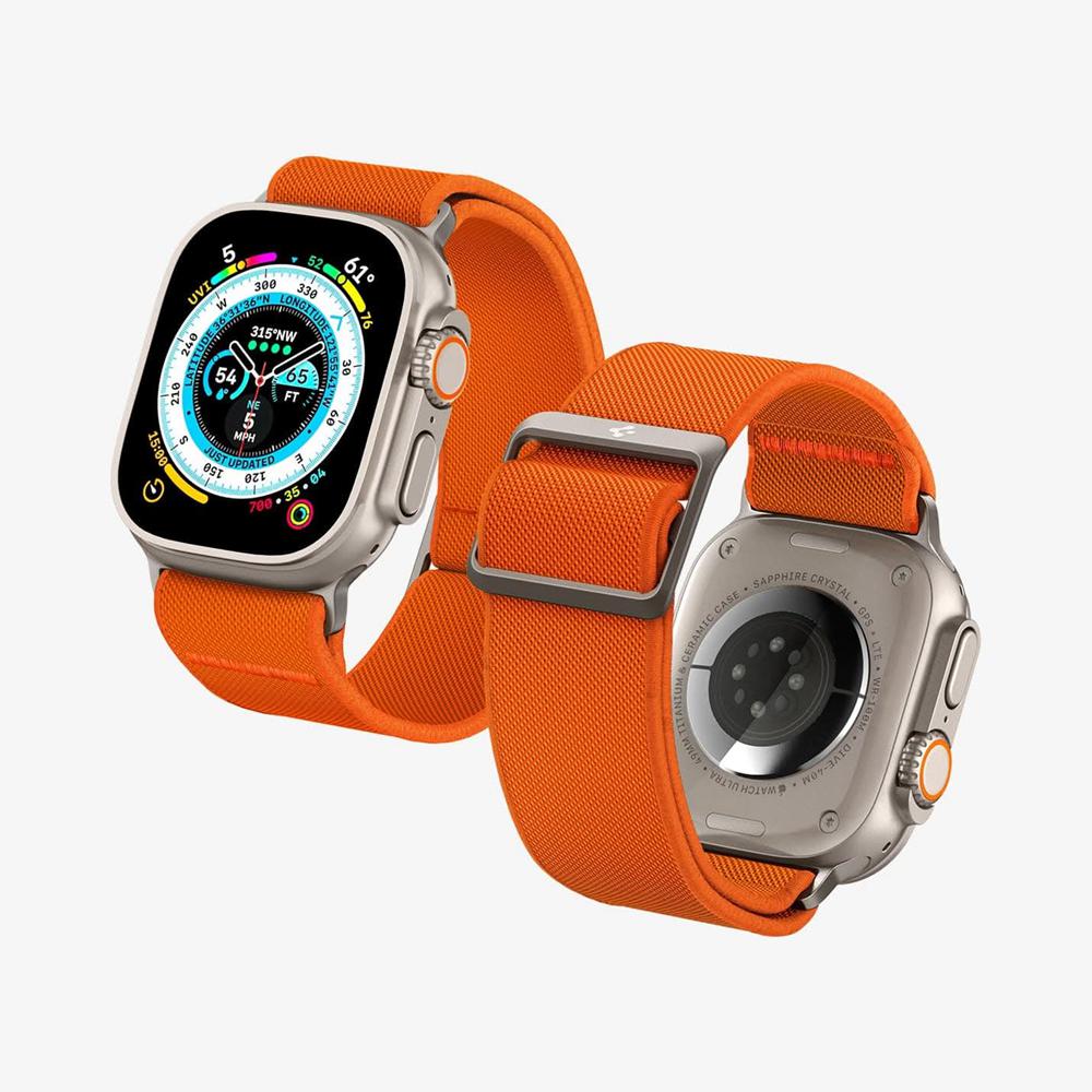 Spigen Lite Fit Ultra Apple Watch 10 (46Mm) Band Orange | AUCN-40197