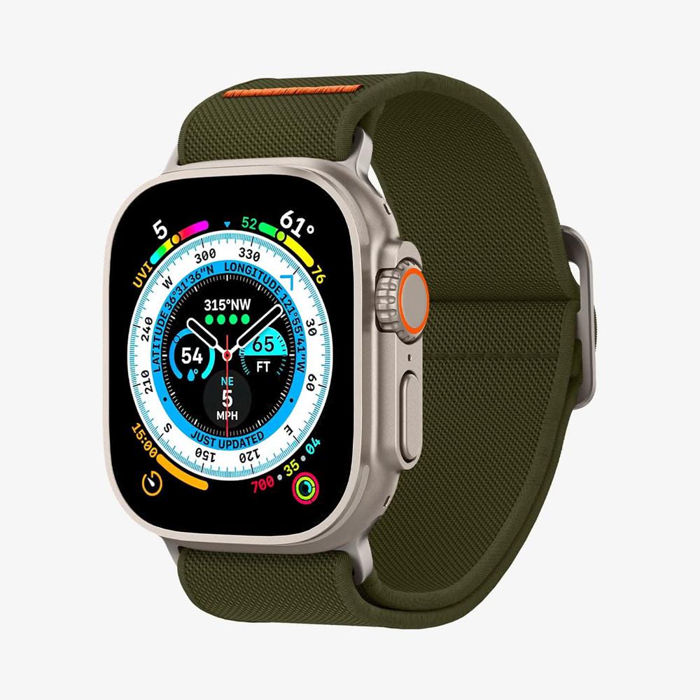 Spigen Lite Fit Ultra Apple Watch 10 (46Mm) Band Khaki | VAGC-48021