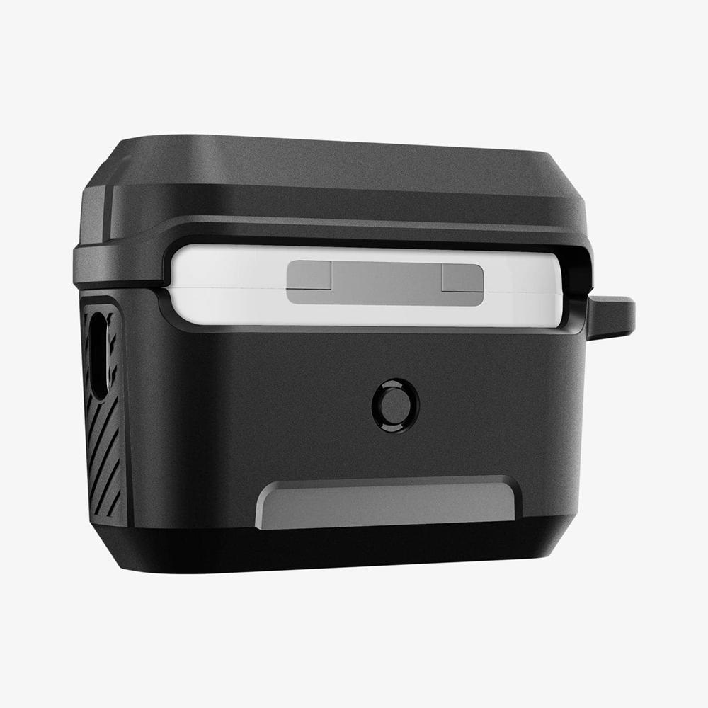 Spigen Lock Fit Airpods Pro 2 Case Matte Black | ADWS-08439