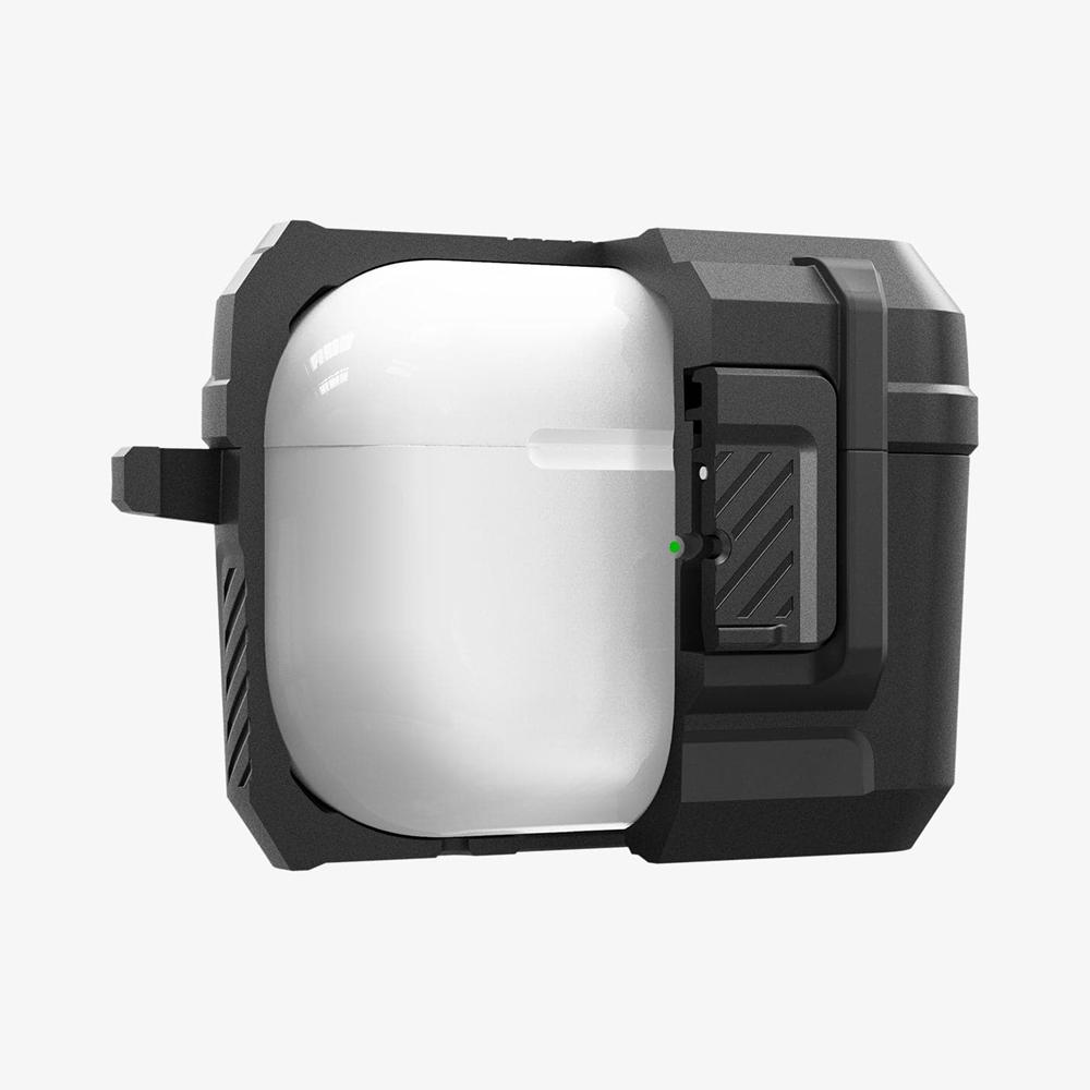 Spigen Lock Fit Airpods Pro 2 Case Matte Black | ADWS-08439