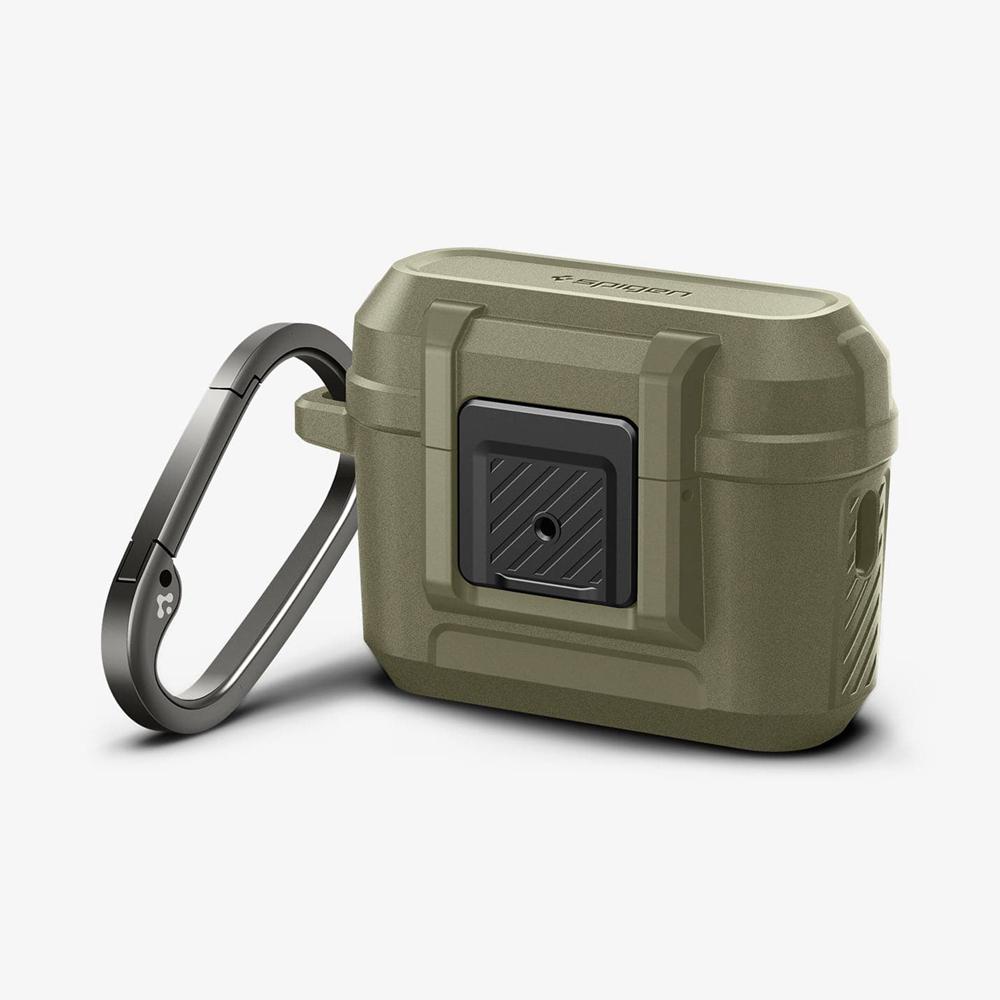 Spigen Lock Fit Airpods Pro 2 Case Vintage Khaki | QJRB-83250