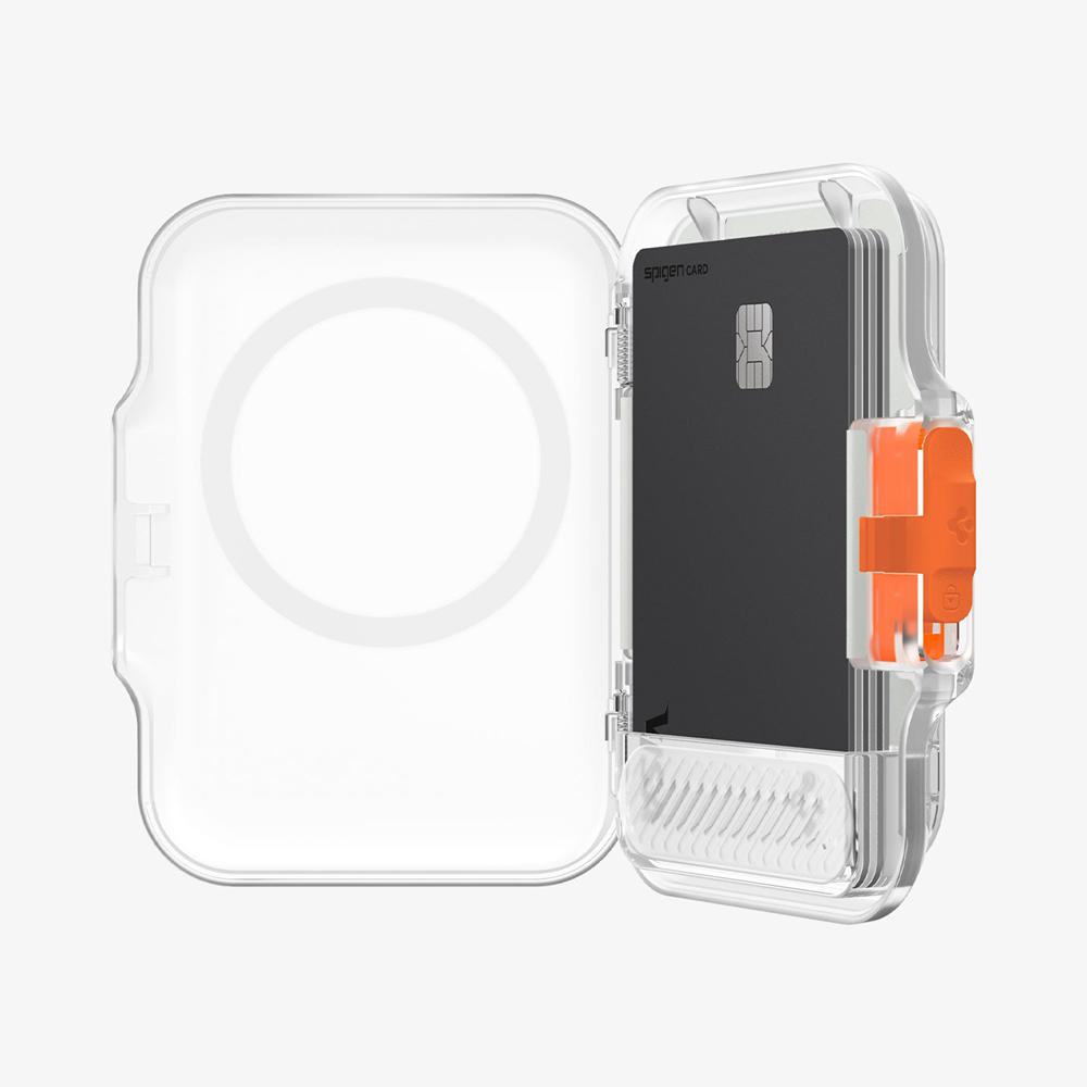 Spigen MagSafe Card Holder Tintap (MagFit+) Magsafe Card Holder Frost Clear Grey | RQMD-42793