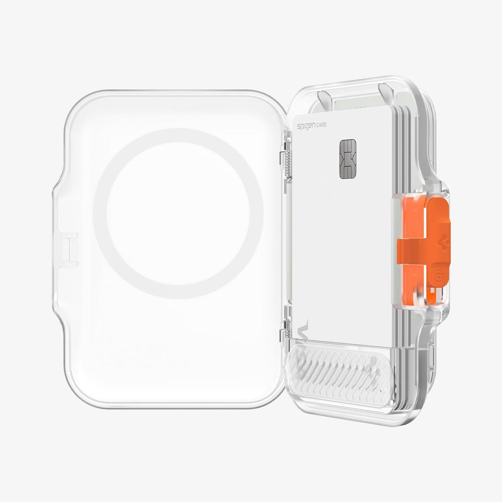 Spigen MagSafe Card Holder Tintap (MagFit+) Magsafe Card Holder Frost Clear Grey | RQMD-42793