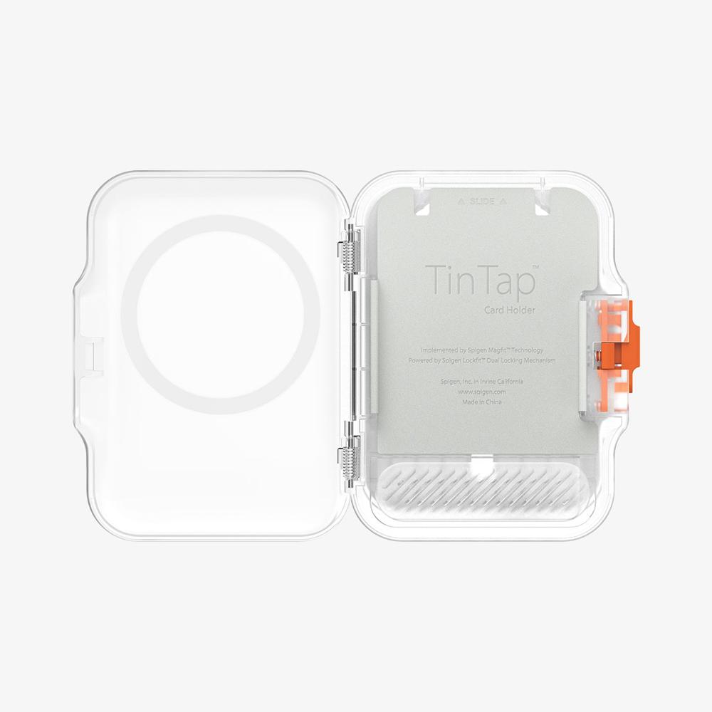 Spigen MagSafe Card Holder Tintap (MagFit+) Magsafe Card Holder Frost Clear Grey | RQMD-42793