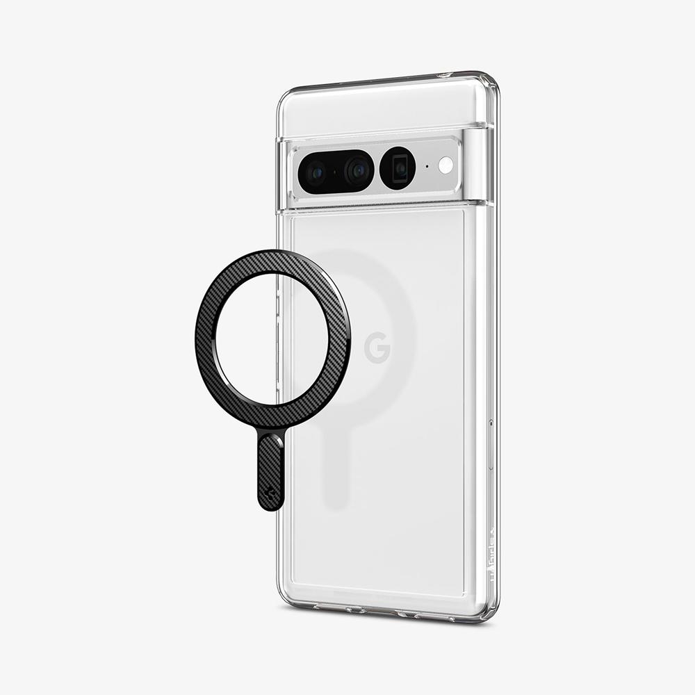 Spigen Magnet Ring Plate (MagFit) Universal Accessory Carbon White | UNPE-10894