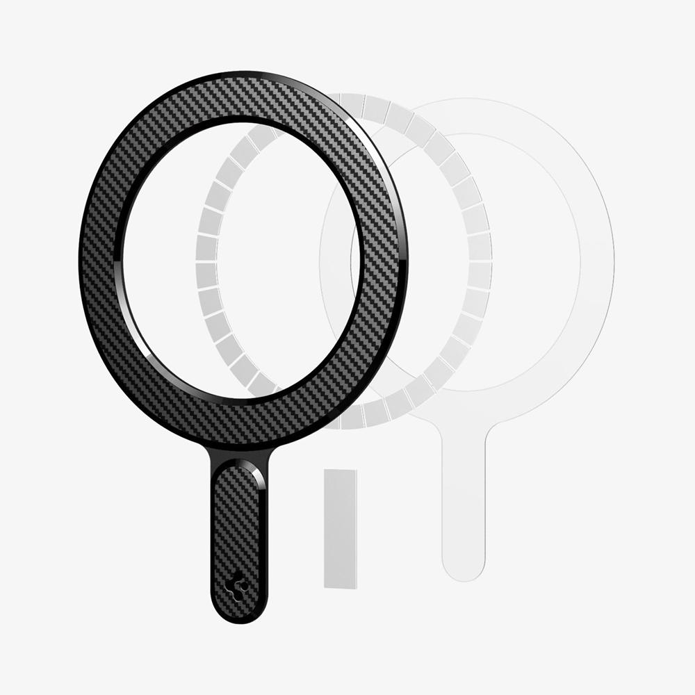 Spigen Magnet Ring Plate (MagFit) Universal Accessory Carbon White | UNPE-10894