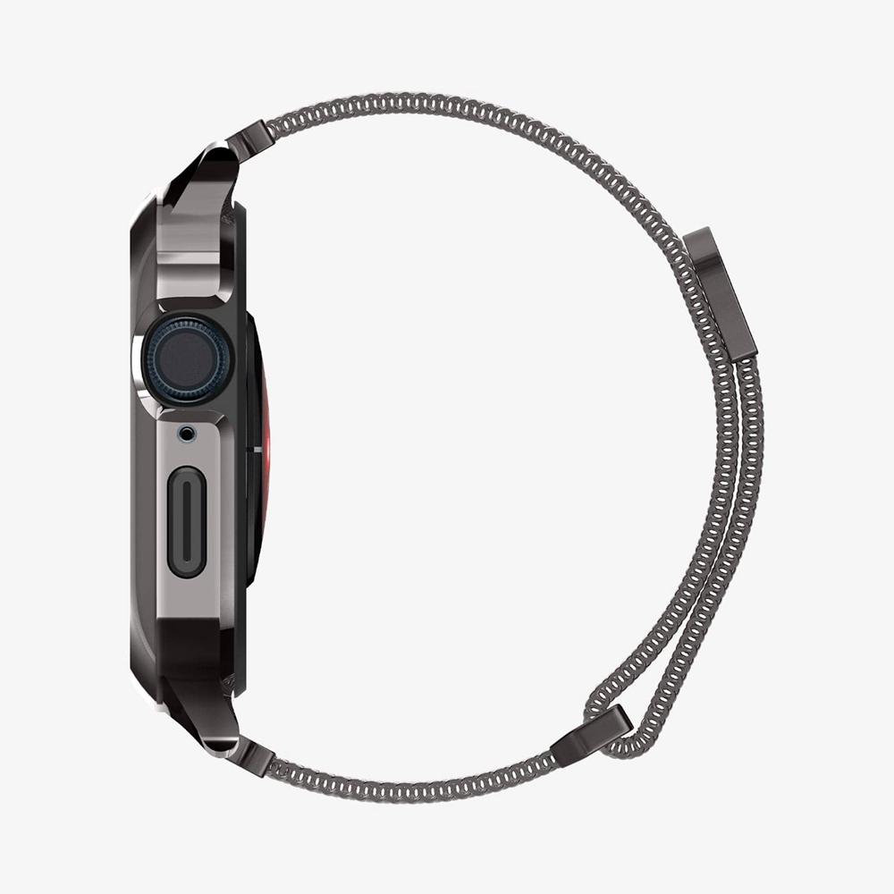 Spigen Metal Fit Pro Apple Watch (45Mm) Case + Band Graphite Grey | EGDR-52167