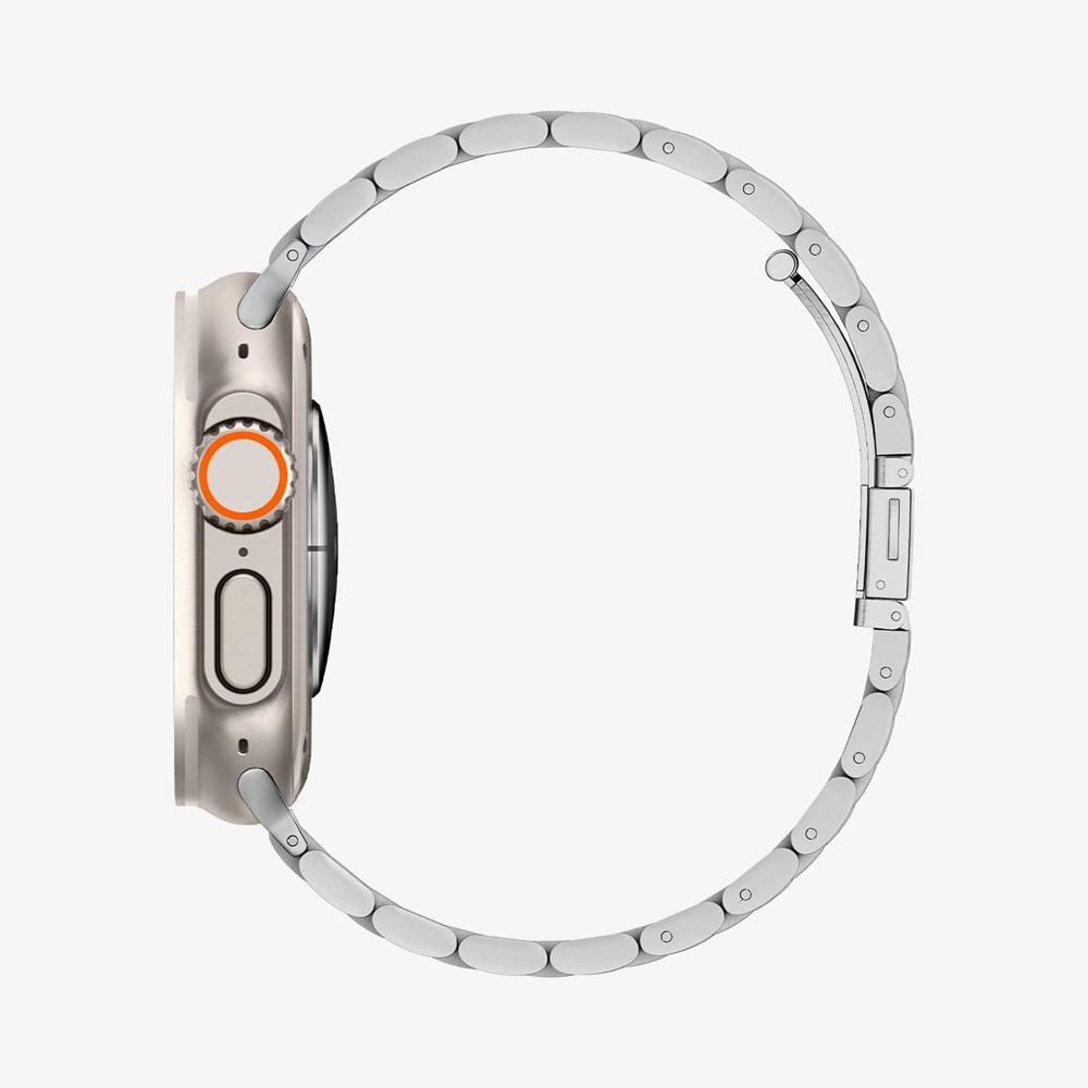 Spigen Modern Fit 316L Band Apple Watch 10 (46Mm) Band Silver | LYHJ-64295