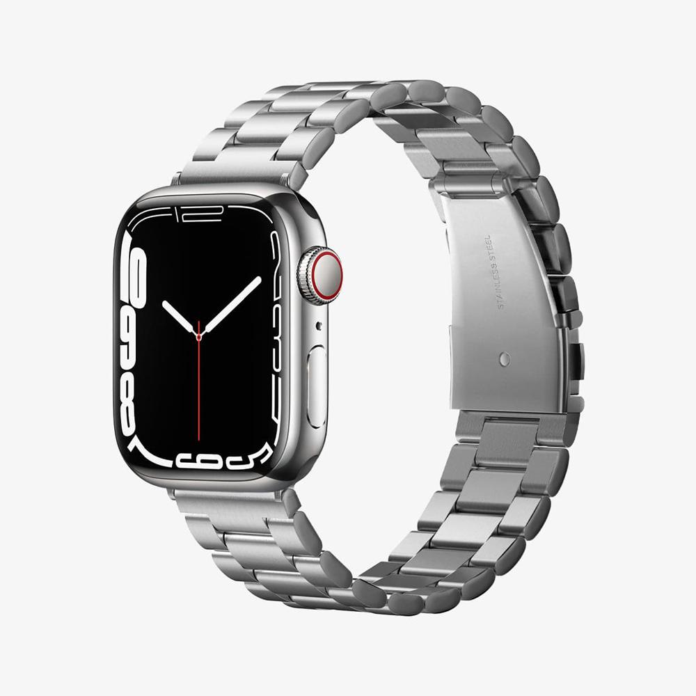 Spigen Modern Fit Apple Watch 10 (46Mm) Band Silver | HFNB-06835