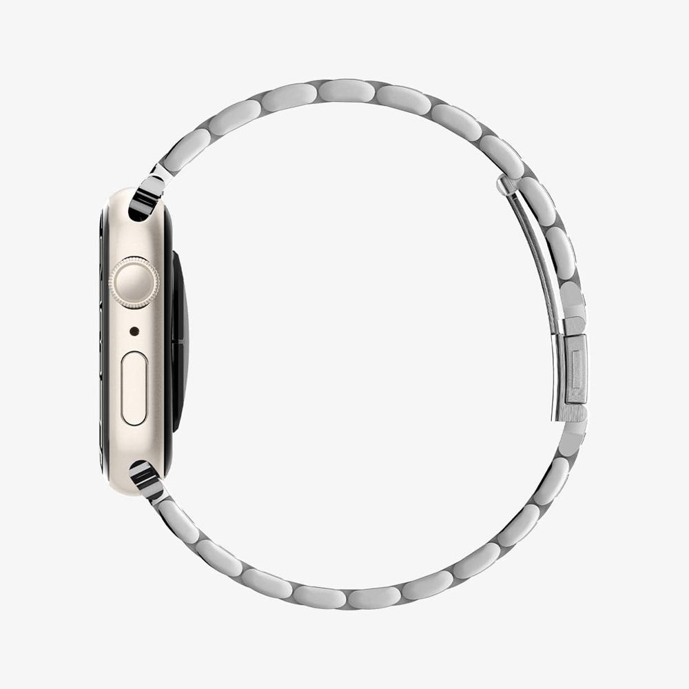 Spigen Modern Fit Apple Watch 10 (46Mm) Band Silver | HFNB-06835