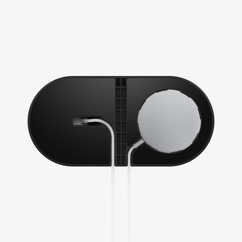 Spigen Nanotac™ MagFit Duo (MagFit) Magsafe Charging Pad Black | FCOQ-15482