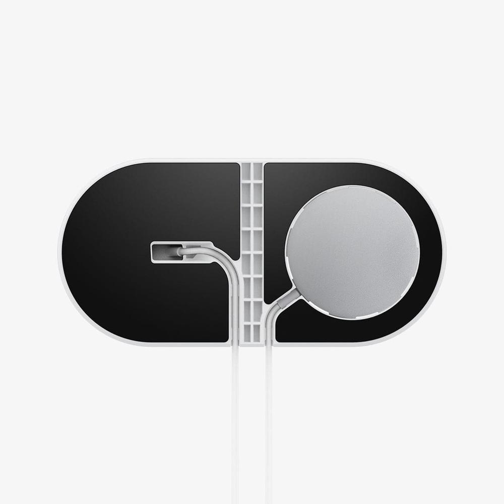 Spigen Nanotac™ MagFit Duo (MagFit) Magsafe Charging Pad White | GZES-36985