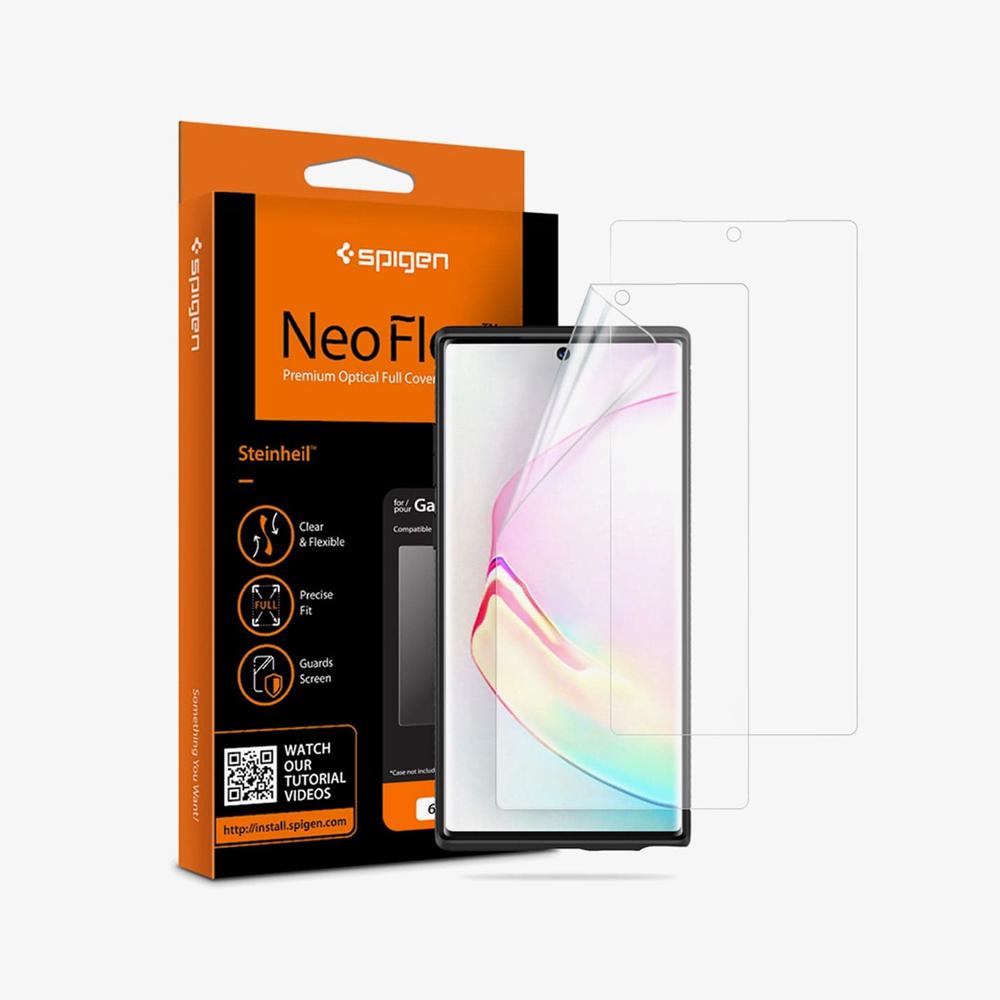 Spigen Neo Flex Galaxy Note 10 Plus Screen Protector Clear | ZLXR-34570