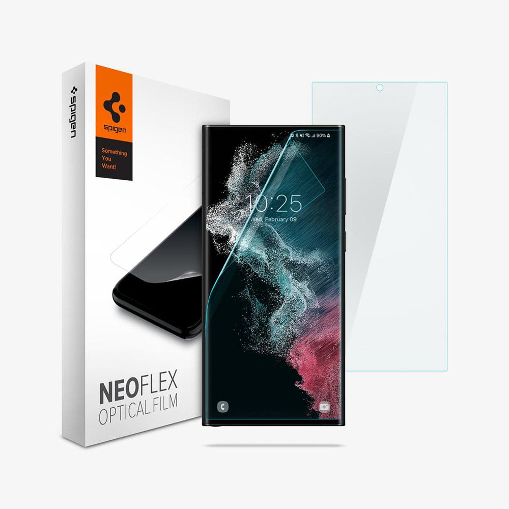 Spigen Neo Flex Galaxy S22 Ultra Screen Protector Transparency | YMBV-78309