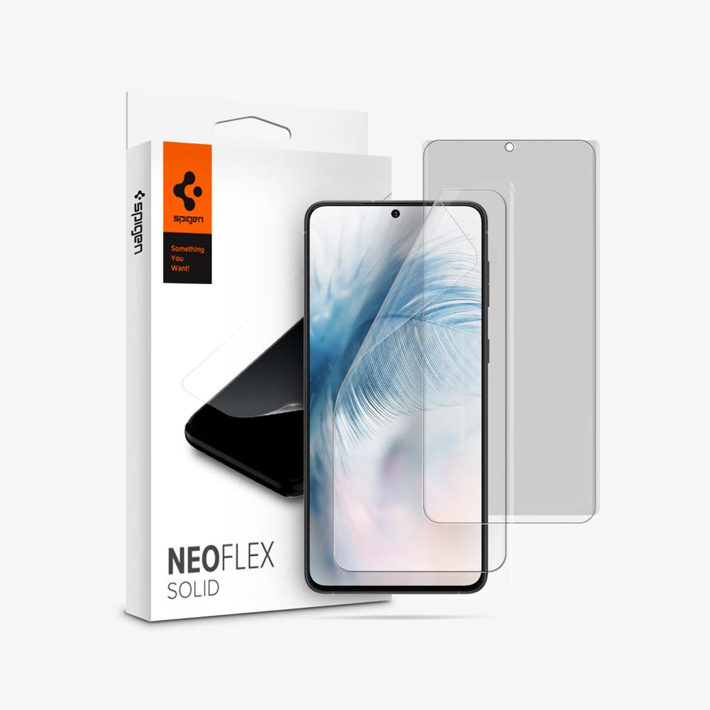 Spigen Neo Flex Solid Galaxy S21 Screen Protector Clear | EQFW-07869